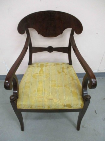 2527 - Kreslo biedermeier styl 1910   -  2 500 kc 